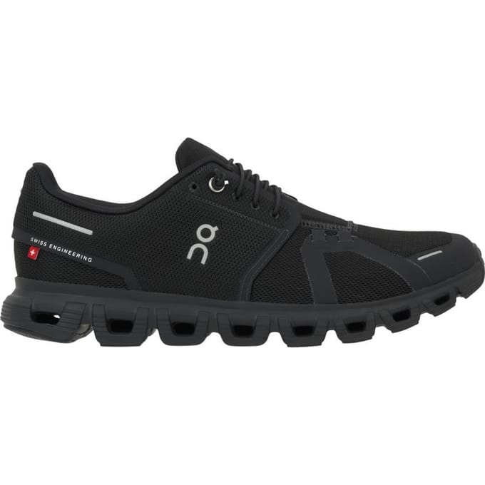 On Cloud Sneakers Heren - Zwart - Maat 40.5 - Mesh/Synthetisch