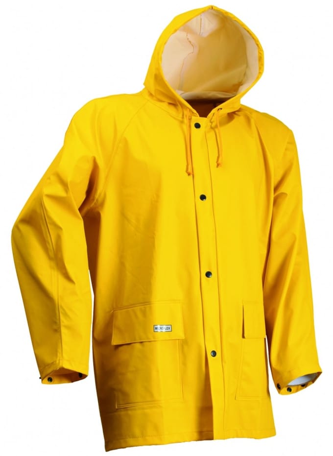 Gele regenjas van Lyngsøe Rainwear L