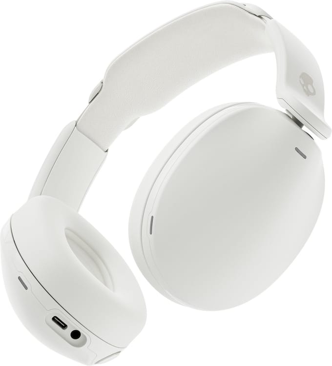 Skullcandy HESH 360 WIRELESS OVER EAR BONE Over Ear koptelefoon Bluetooth Wit Ruisonderdrukking (microfoon) Vouwbaar Mobiele telefoon