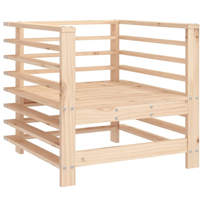 vidaXL - Tuinstoelen - 2 - st - massief - grenenhout