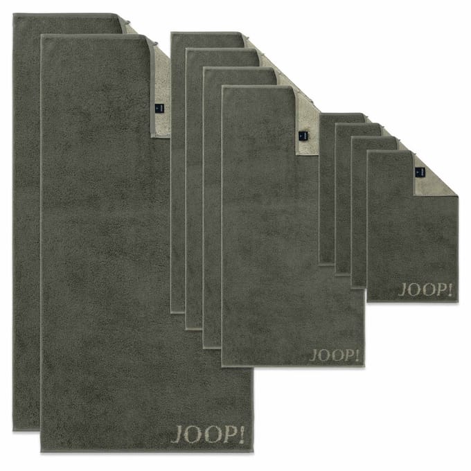 JOOP! Handdoek J! Joop! Contour 50x100 Set van 10