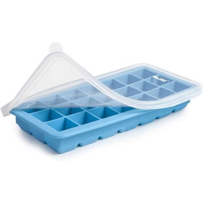 Moule à Glaçons - IBILI - 860621 - 21 x 14 cm - 100% Silicone - Couvercle Inclus