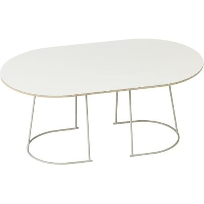 Muuto - Airy Coffee Table - off-white - M - wit