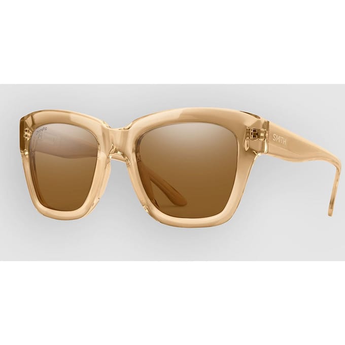 Smith Sway Champagne Crystal Zonnebril bruin