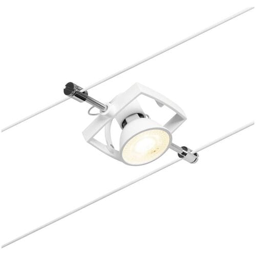 Paulmann 12V-kabelsysteem lamp GU5.3 Wit (mat), Chroom