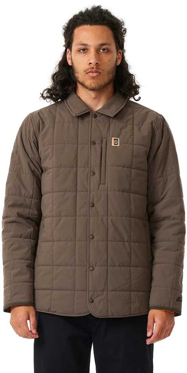 Rip Curl Anti Series Search Overshirt Bruin M Man