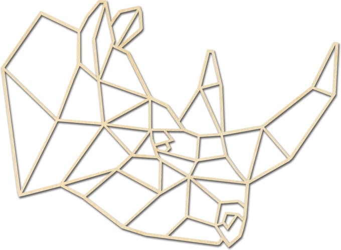 Geometrische Neushoorn / Dieren