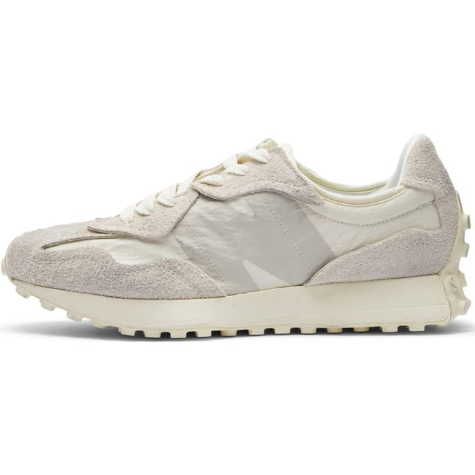 New Balance 327 Sel Marin Angora Baskets Unisexe Grises U327WCC 36 white