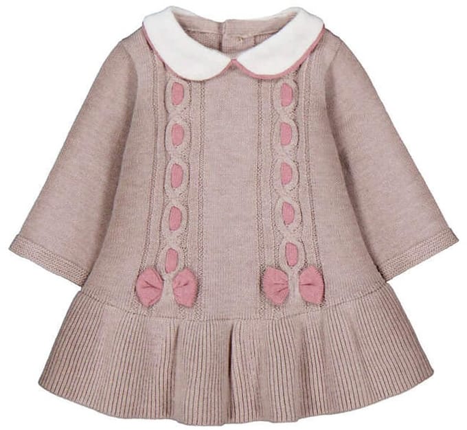 Mayoral gebreid baby jurkje