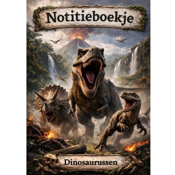 Notitieboekje, Dinosaurus - H. Mourits
