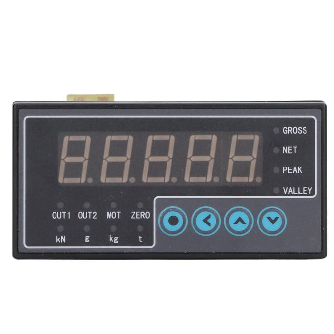 Gewicht Indicator Hoge Nauwkeurigheid Weeg Controller Slimme Krachtopnemer Indicator black