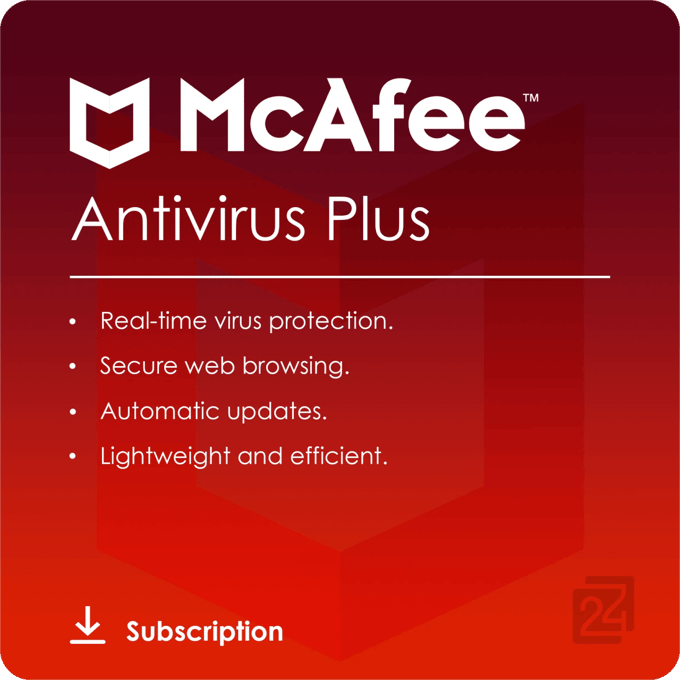 McAfee Antivirus Plus 2026 onbeperkt Apparaten 3 Jaar