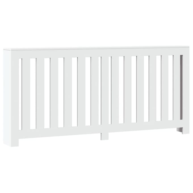 Vidaxl Radiatorafdekking, Wit, 175X20X82Cm, Materiaal Houtcomposiet