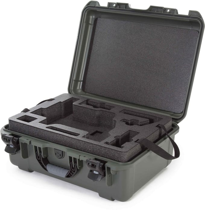 Nanuk 940 Case with Foam DJI Ronin M - Olive - Waterdichte koffer