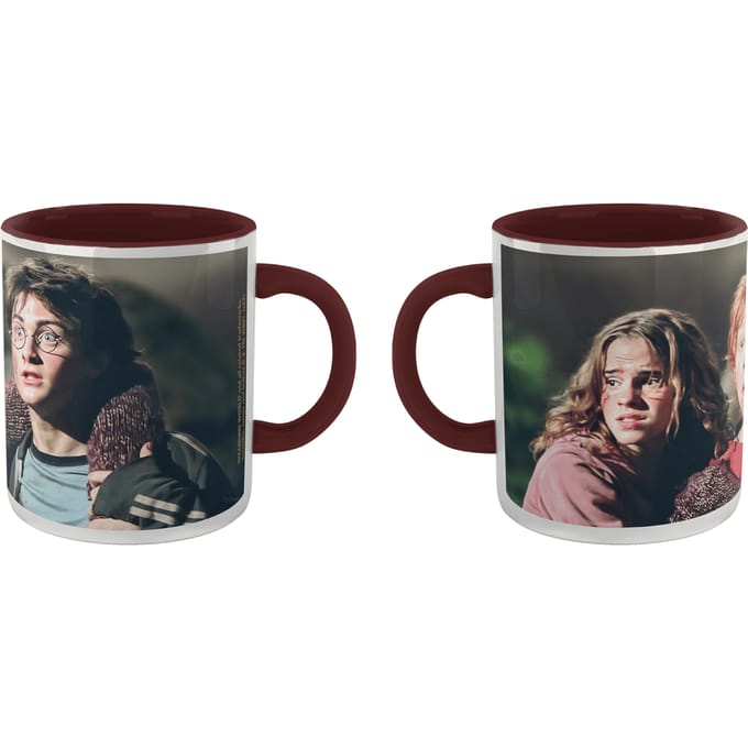 Harry Potter Hermione Ron And Harry Mug - Burgundy