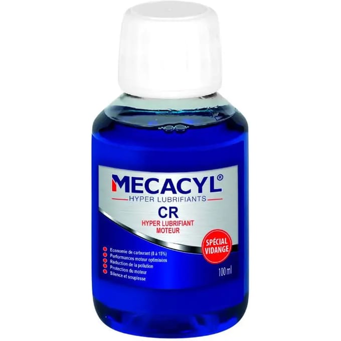 Motor additief 4t auto hyper smeermiddel speciale olie verversen Mecacyl CR 100 ml