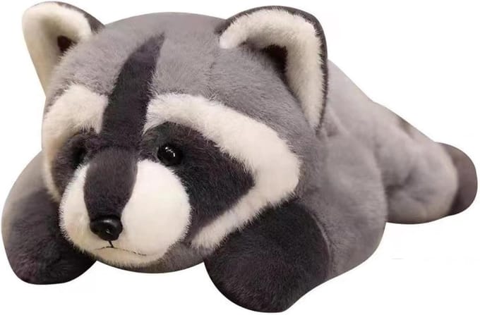 Gewogen Knuffel - Verzwaarde Pluche - Angst Verlichten - Gelijkmatige Gewichtsverdeling - 45 cm - Grijs