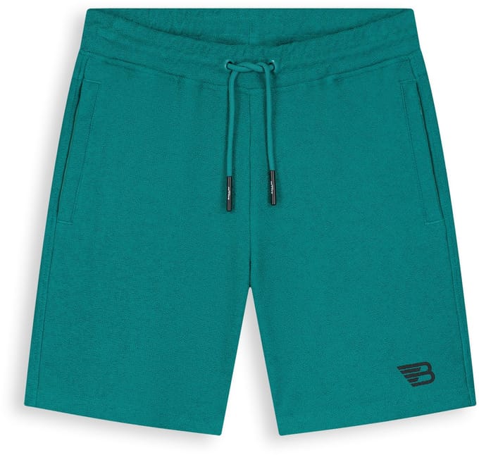 Ballin Amsterdam - Jongens Regular fit Shorts Sweat - Green - Maat 8