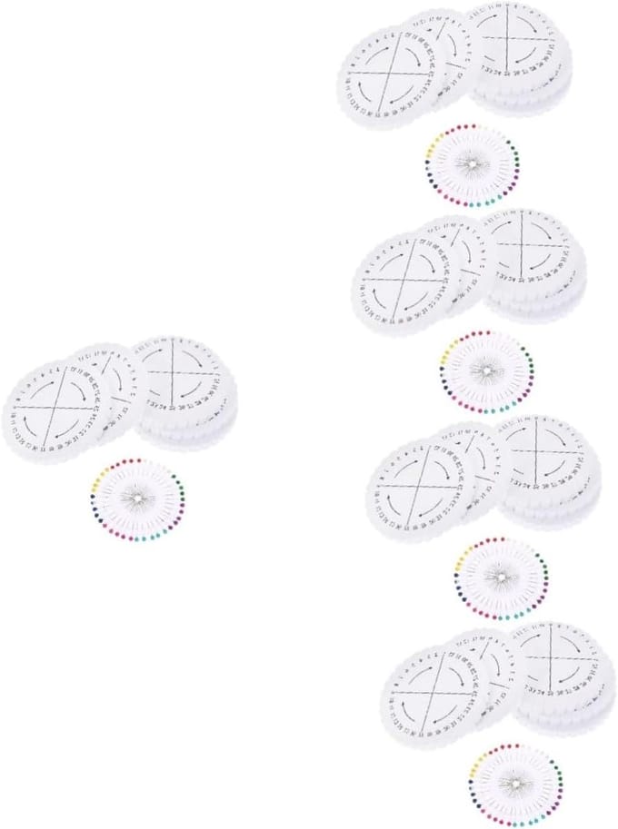 Vlechtplank Sets - Armband Maker - Sieraden Maken - Inclusief Positioneringspinnen - 5 Stuks 10.3cm - Wit