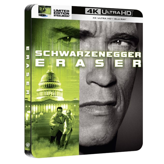 Eraser - 30th Anniversary Collector's Edition - 4K Ultra HD + Blu-ray - Import