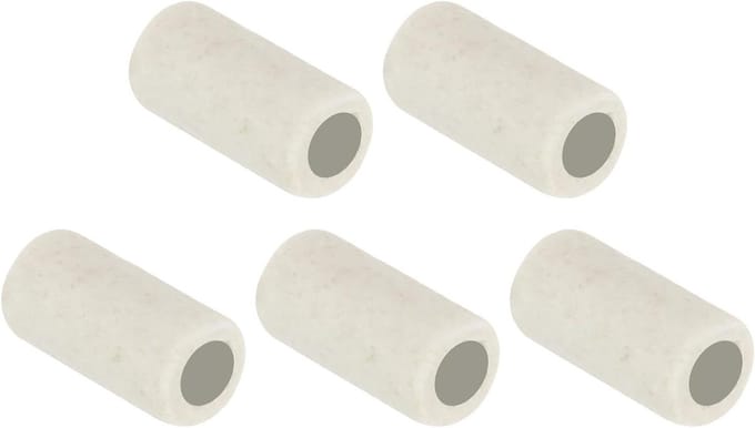 Ronte - Keramische Buizen Set voor Thermische Isolatie Elektronische Kabel - 5 Stuks