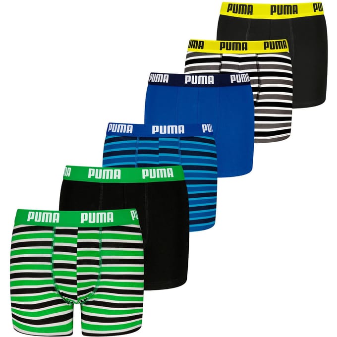 Puma Everyday Striped Boxers Ecom 6P Boxershorts