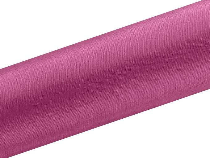 PartyDeco - Satijn op rol Fuchsia (9 mtr)