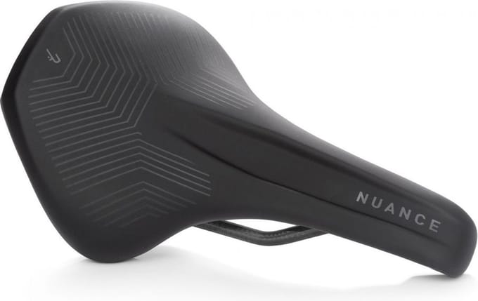 Cube Natural Fit Nuance Zadel – Flexmotion split – MTB - Carbon/Nylon/Flexfoam – Zwart - 244 x 148mm - L