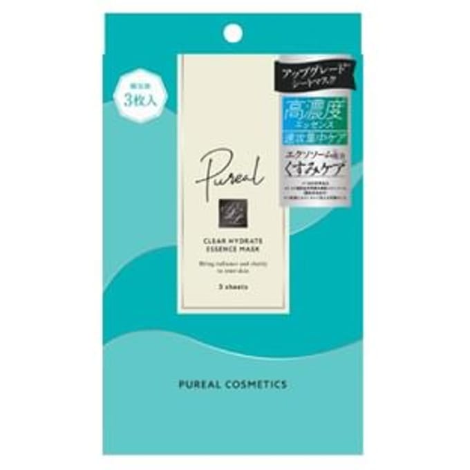 Pureal - Clear Haydrate Essence Mask 3 pcs
