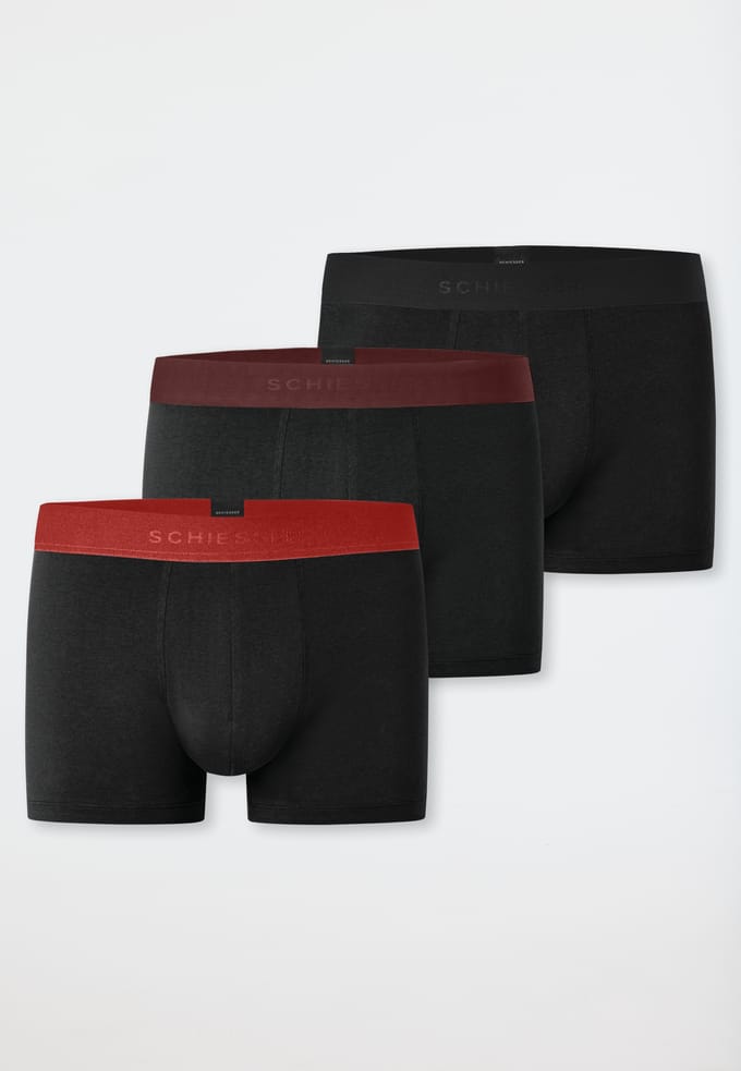 Boxershort met elastische logoband in een set van 3 stuks