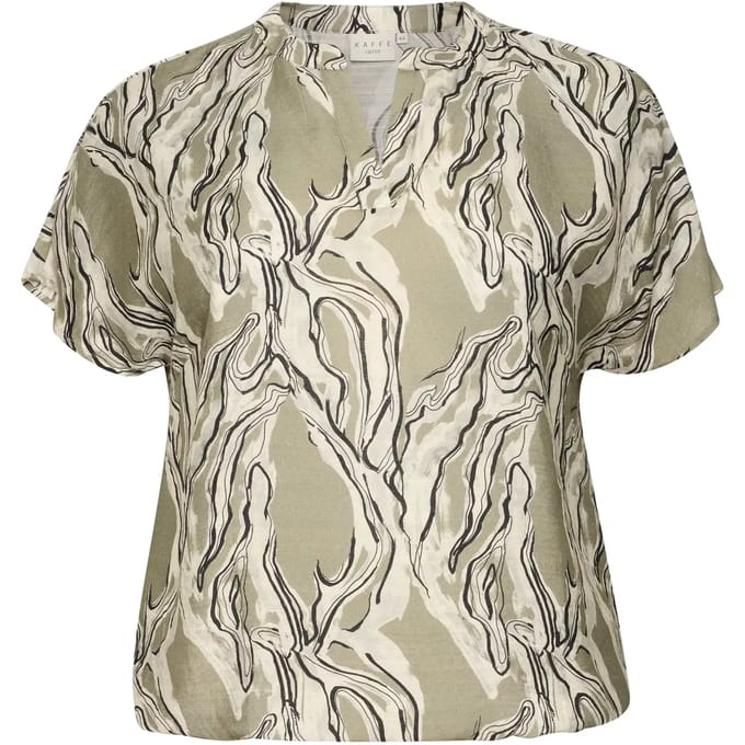 Vrouwenblouse KAFFE Curve Melino