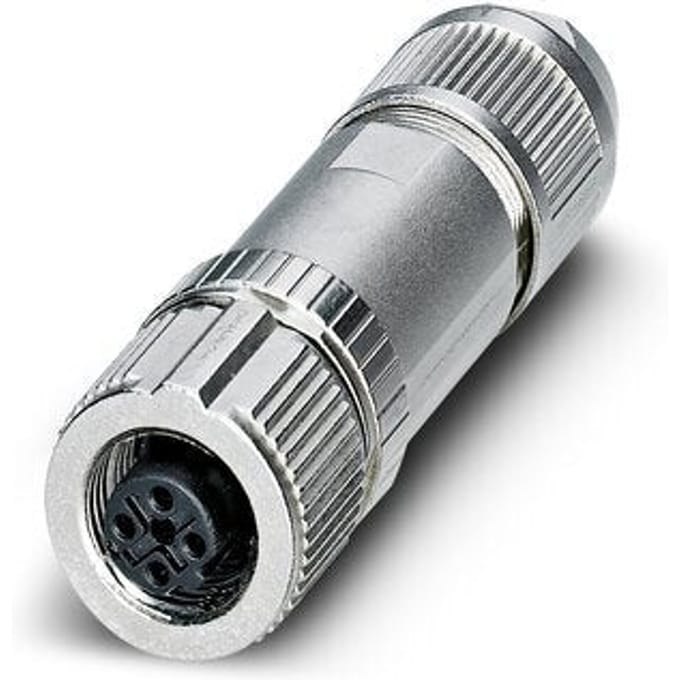 Phoenix Contact 1424683 Sensor/actuator connector, niet geassembleerd M12 Aantal polen (sensoren): 4 1 stuk(s) Single