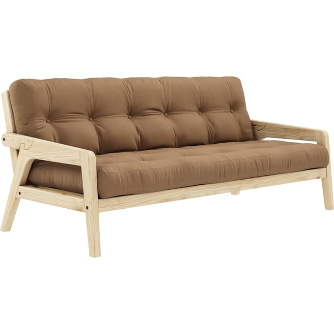 Karup Grab Slaapbank - 755 Mocca - 101ClearLacquered