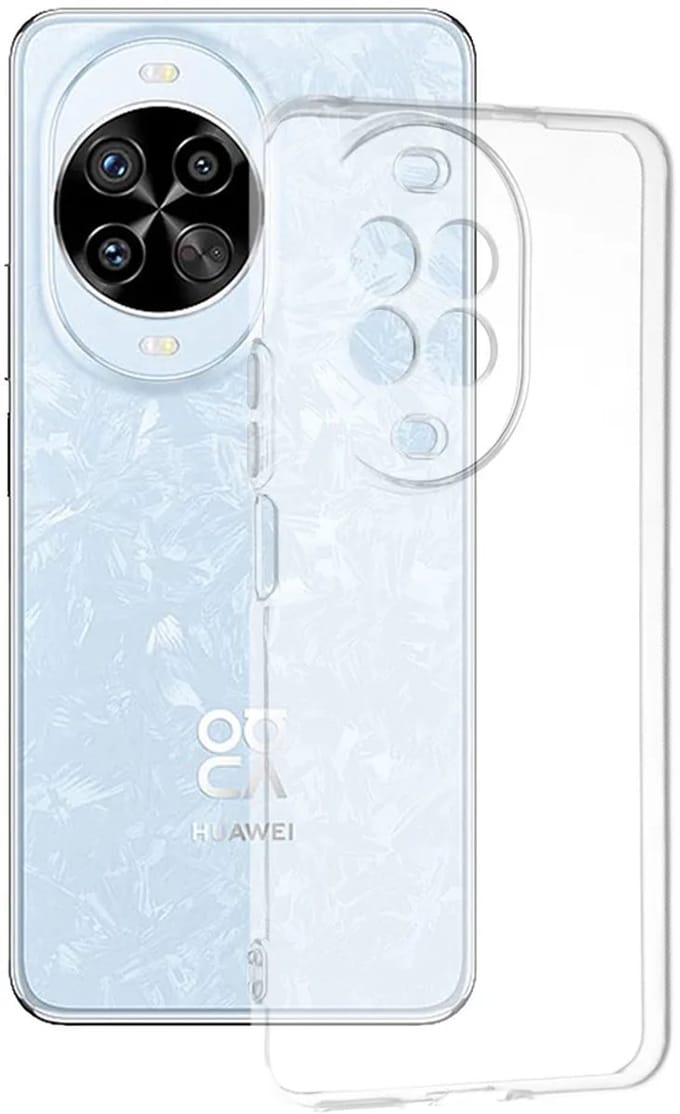 Hoesje geschikt voor Huawei nova 14 Pro - Techsuit Clear Silicone Back Cover - Transparant