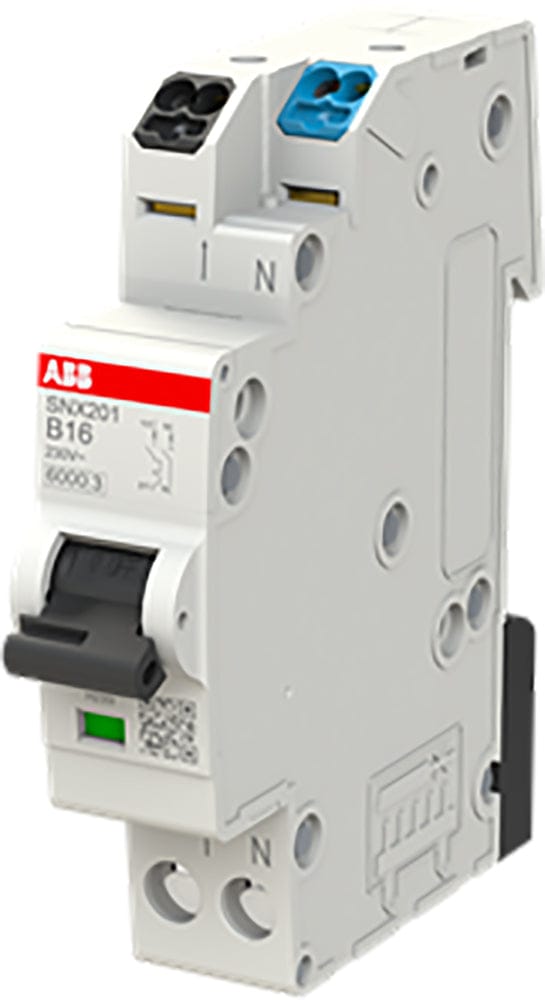 ABB SNX201 B16 Enkelpolige Aardlekschakelaar 16A - 2CSS255301R0165 - E3ZUJ
