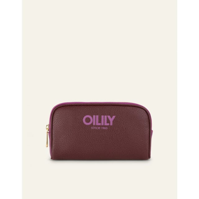 Oilily Zaza - Portemonnee - Dames - Ritssluiting - Bruin - One size