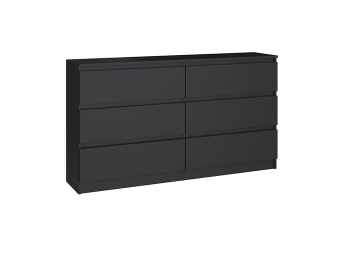 Malwa ladekast M6/140 ZWART