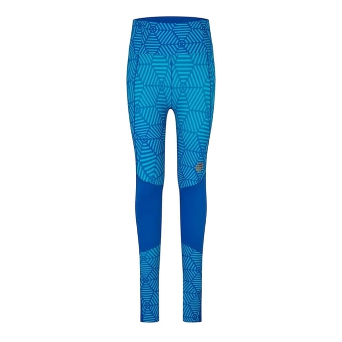 Skins Dames/Dames Series-5 Skyscraper Leggings (Blauw)