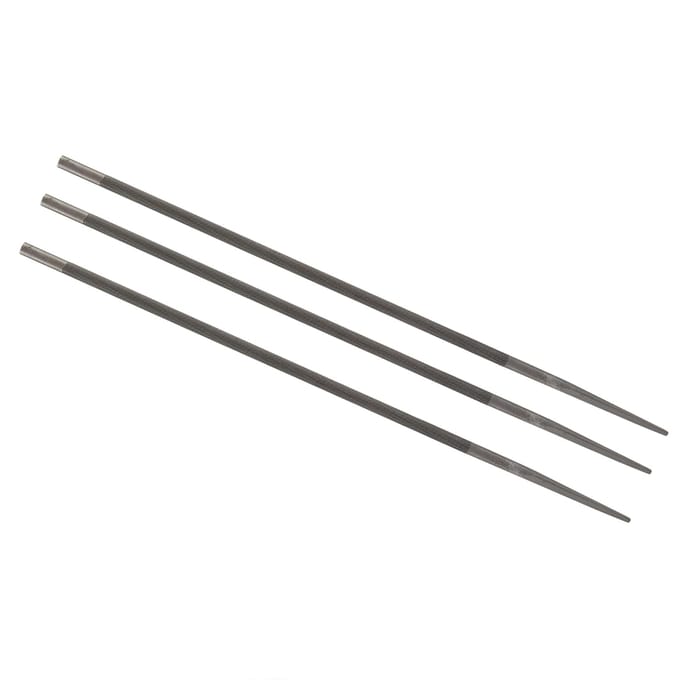 3 stuks 5,2 mm ronde kettingzaagkettingvijlen, vijlenslijper, houtbewerkingsaccessoireset gray