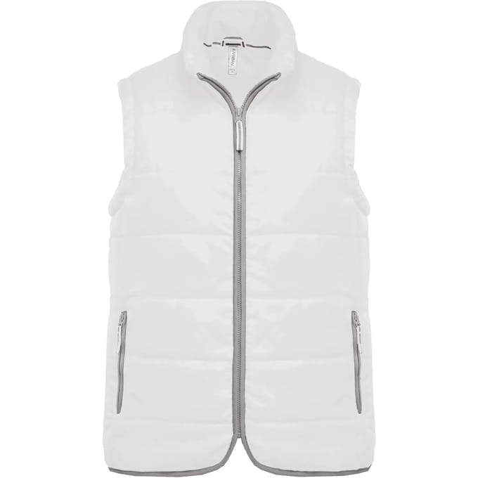 Kariban Gewatteerde bodywarmer K6116 - White - S