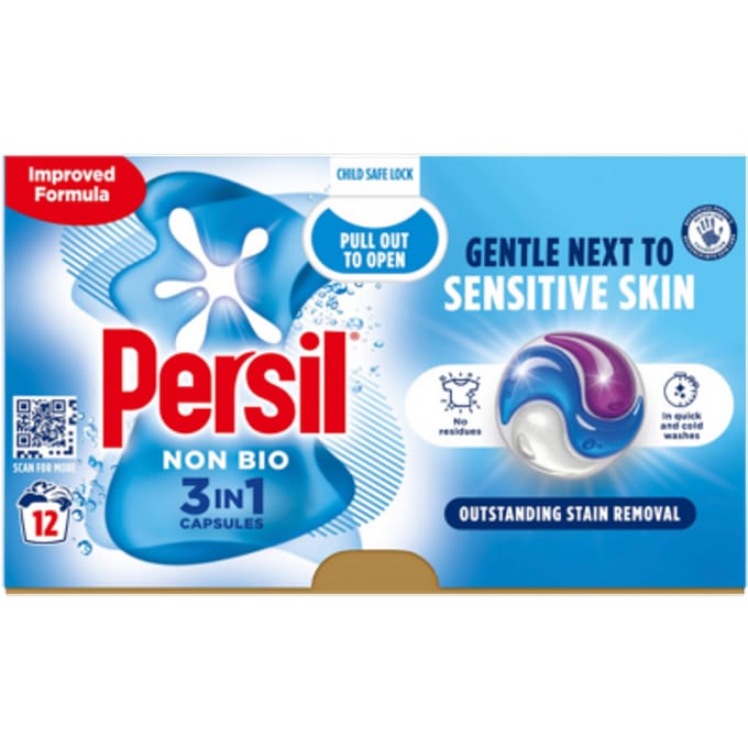 Persil Non-Bio 3-in-1 Was Capsules – 12 stuks