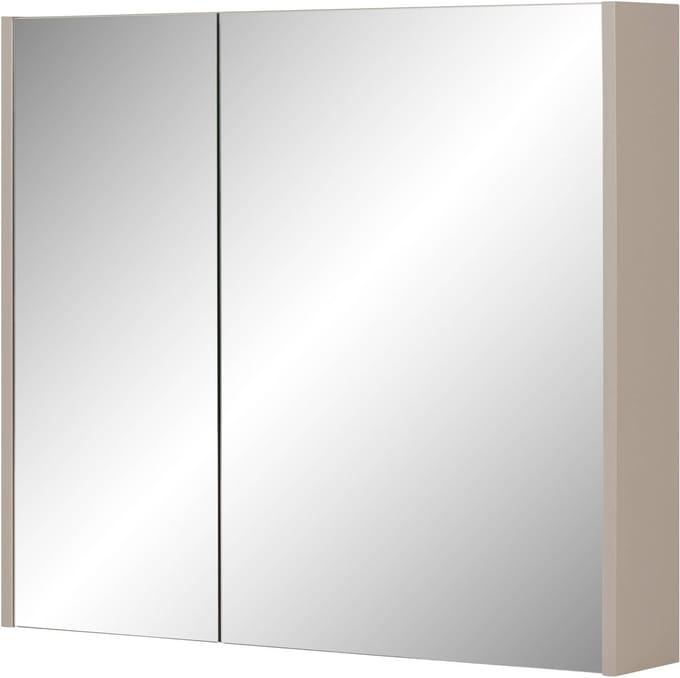 Saqu spiegelkast 80x14x70cm mat greige
