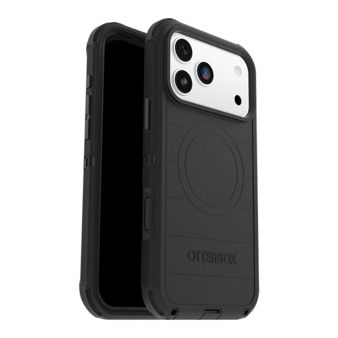 Otterbox Defender Pro - Geschikt voor iPhone 17 Pro Max hoesje - Magsafe Backcover - Zwart