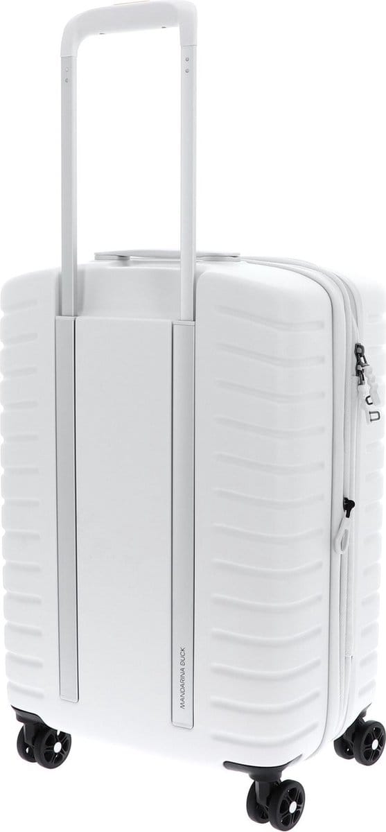 MANDARINA DUCK Flyduck Expandable Cabin Trolley Blanc Wit 55cm