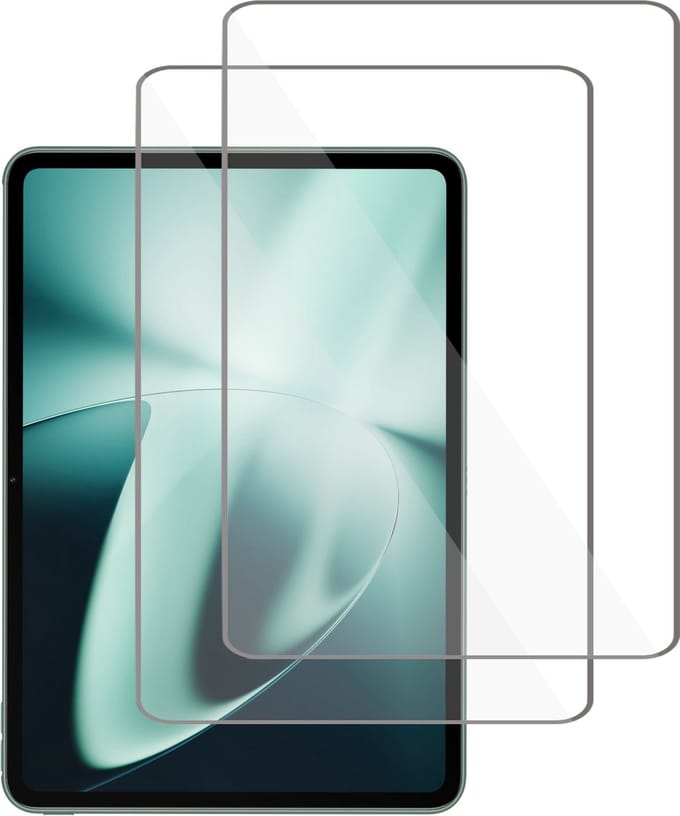 2x Screenprotector geschikt voor OnePlus Pad / Oppo Pad 3 / Oppo Pad 2 – Gehard Glas - Proteqt+