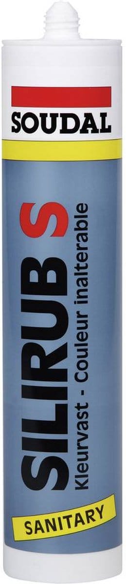 Soudal Silirub S Siliconenkit Kleur (specifiek): Manhattan 310 stuk(s)
