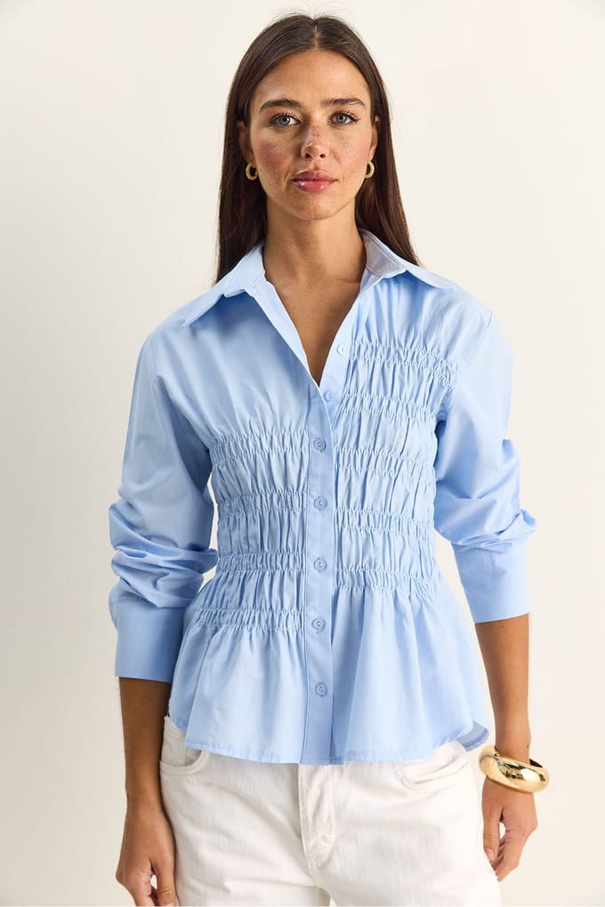 Regulier Fit Shirt met Knopen Sluiting