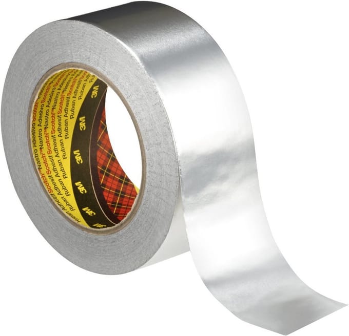 Zilver Aluminium Tape 100mm breed - Weerbestendig & Warmtegeleidend (8 stuks)