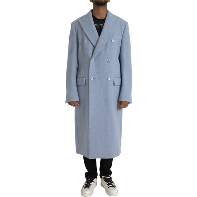 Dubbelzijdige Lange Jas Klassieke Stijl