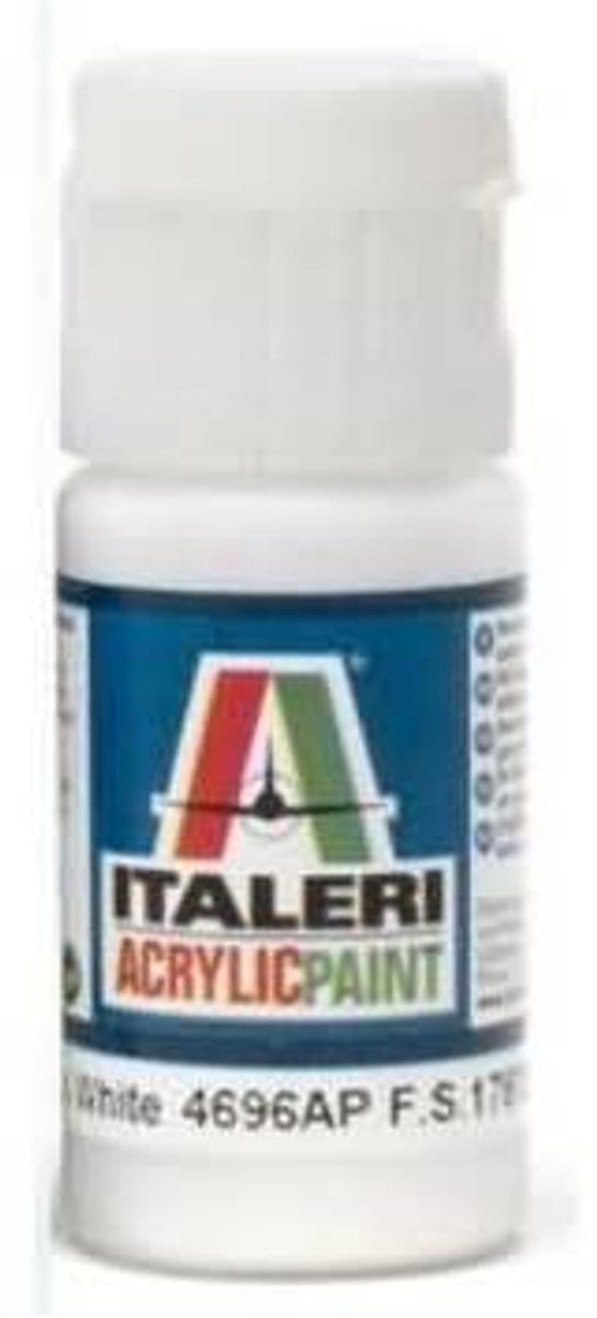 Italeri 4696ap - Gloss White - Modelbouwverf Acryl